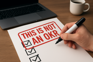 OKRs no són Check-list