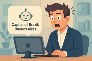 La IA alucina, es normal